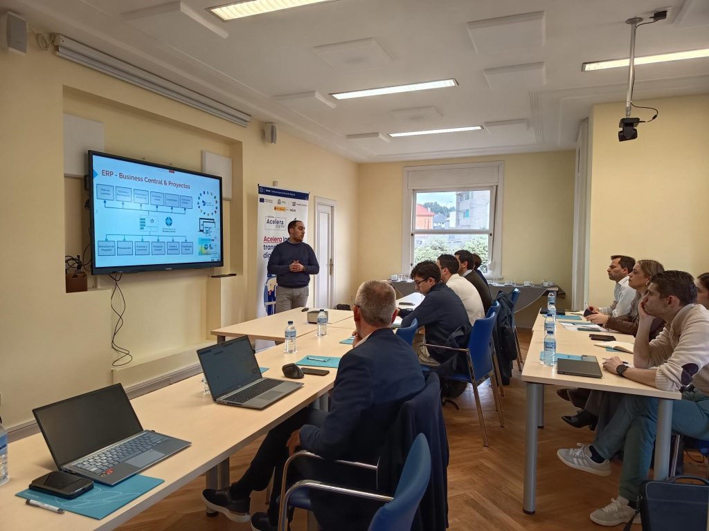 Jornada Acelera Pyme Asime Vigo. ERP e IA en la industria.