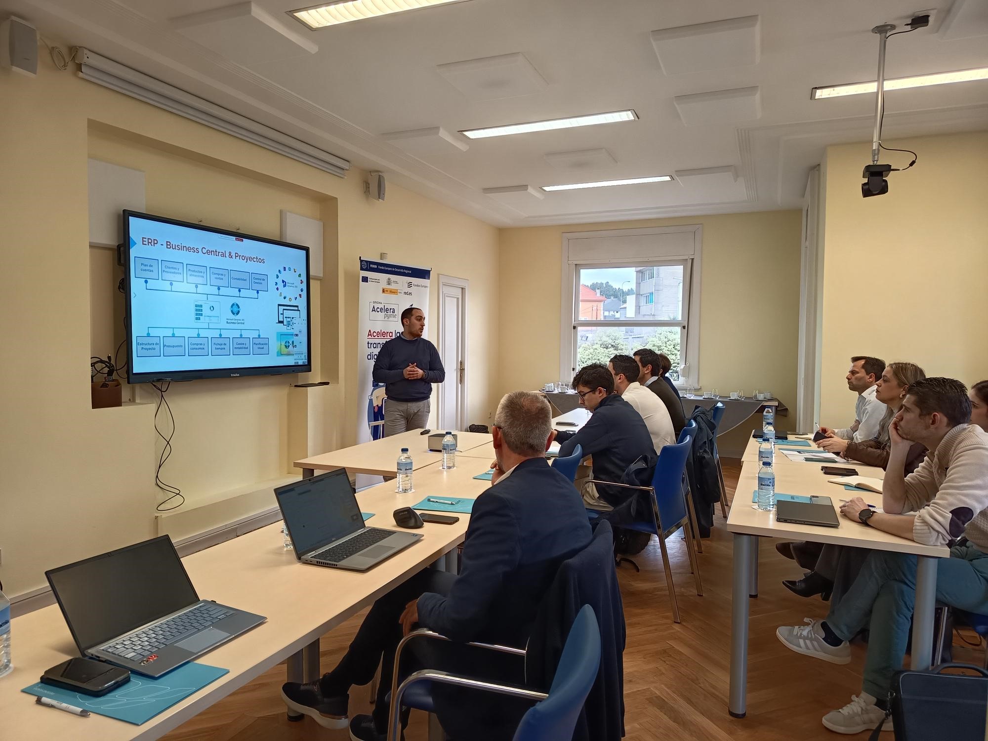 Jornada Acelera Pyme Asime Vigo. ERP e IA en la industria.